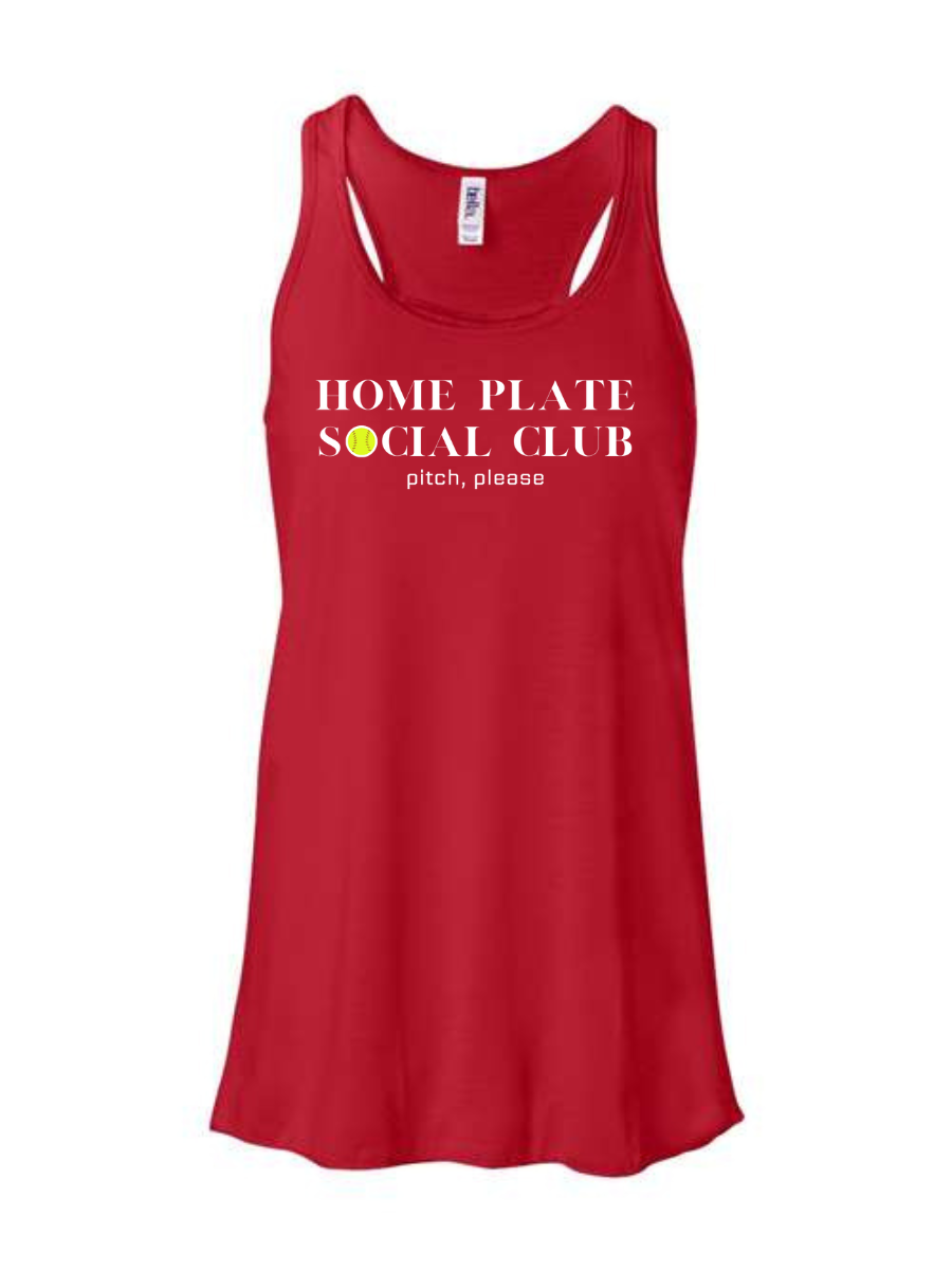 Home Plate Social Club Racerback Tank